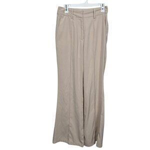 SNDYS Pants Womens Small Khaki Cream Revolve Workwear Career Dress Flare